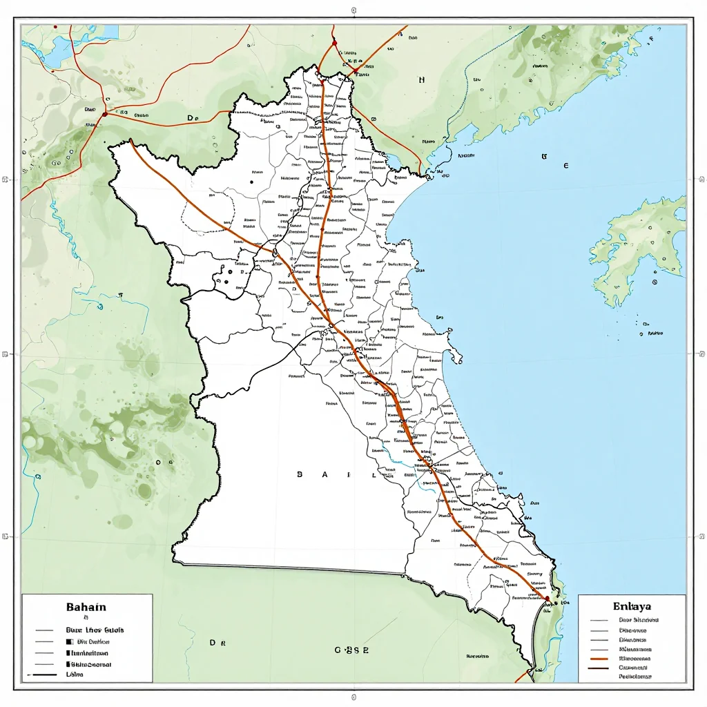 Dār Kulayb, Bahrain Political Map