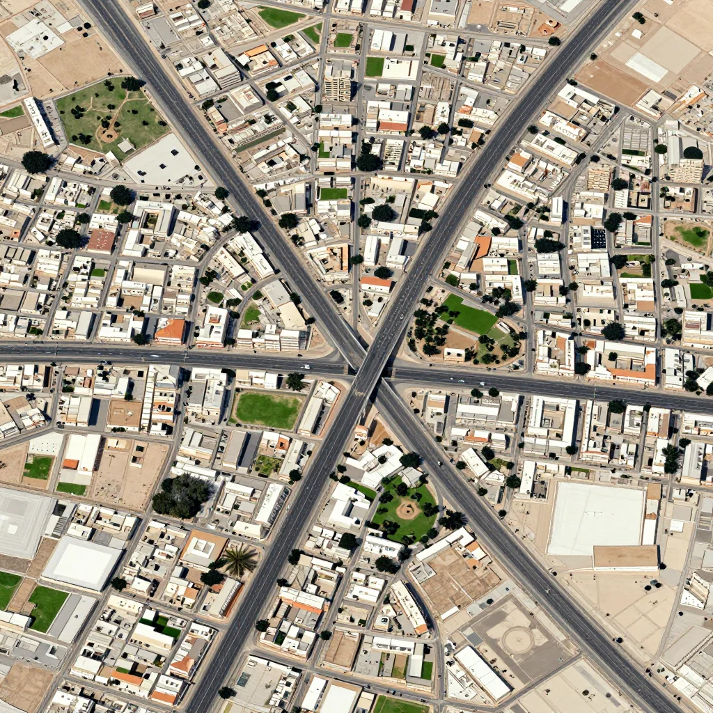 El Abadia, Algeria Street Map