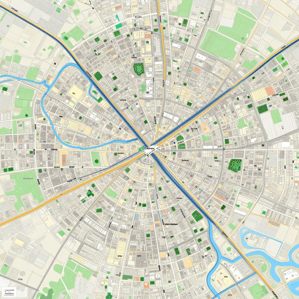 Fayzabad Afghanistan Street Map - Roads and Urban Layout