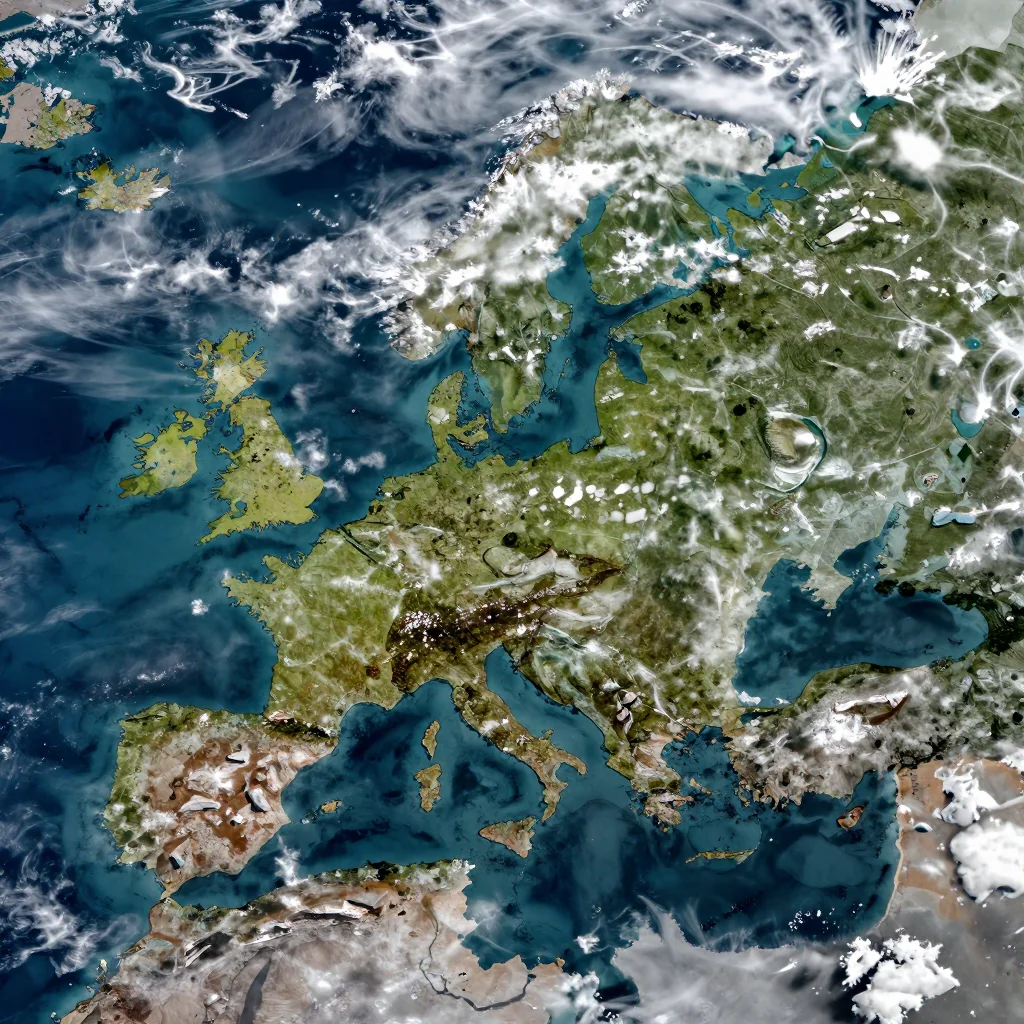 Finström, Aland Islands Satellite View