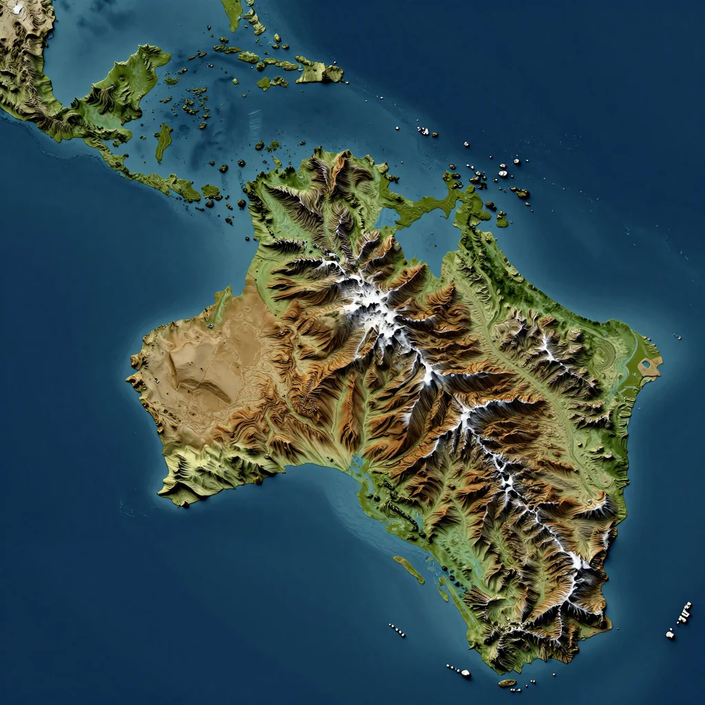 Fitiuta, American Samoa - Topographic Map Fitiuta, American Samoa Topographic Map
