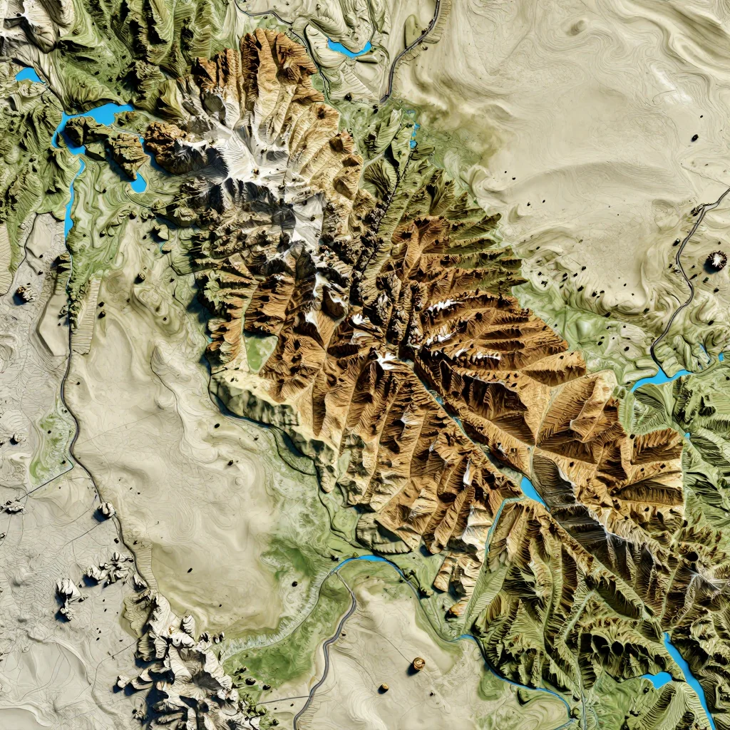 Hnaberd, Armenia - Topographic Map Hnaberd, Armenia Topographic Map