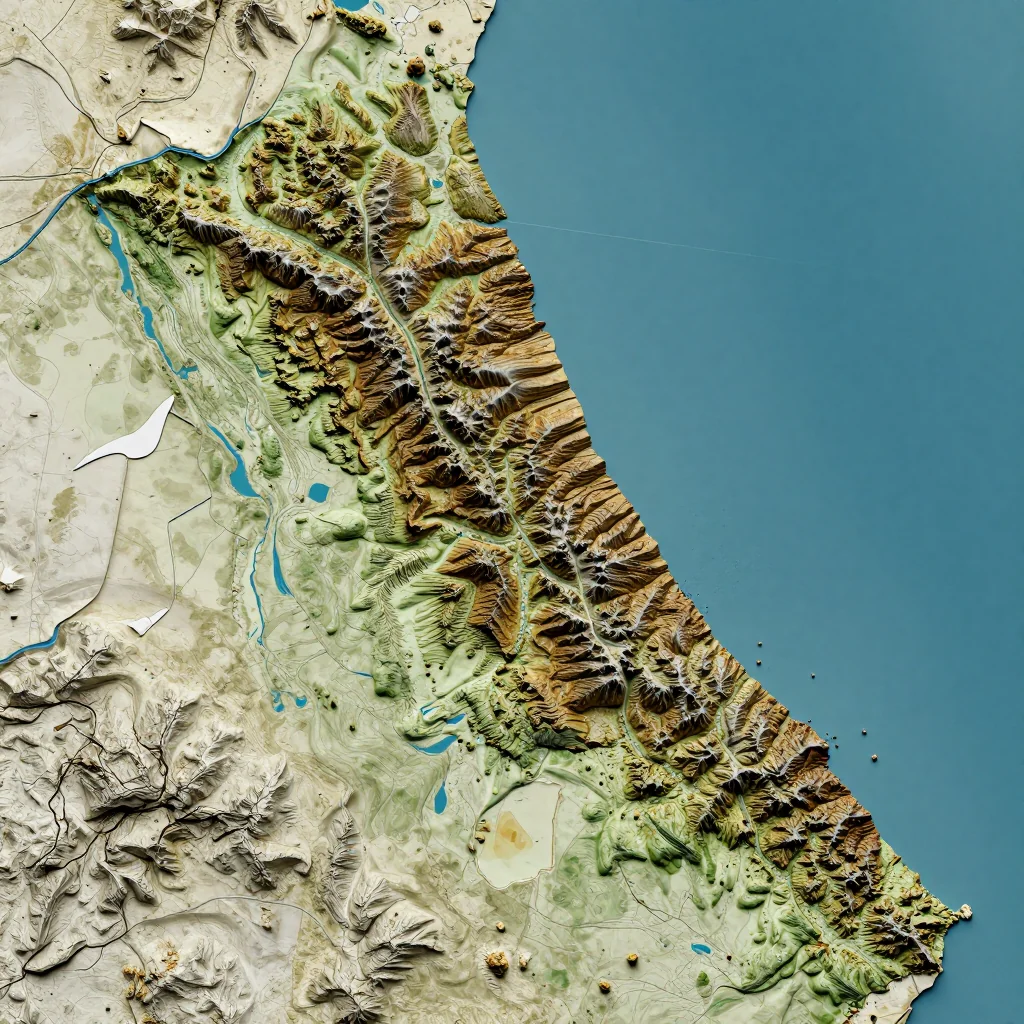 Jidd Ḩafş, Bahrain Topographic Map