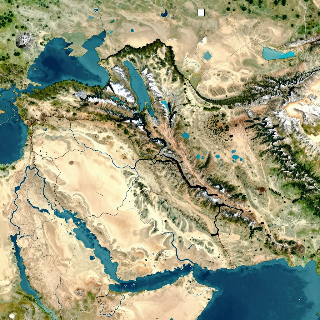 Karbi, Armenia - Physical Geography Map Karbi, Armenia Physical Geography Map