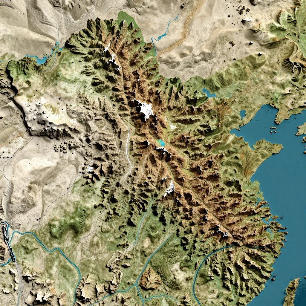 Khirdalan, Azerbaijan Topographic Map