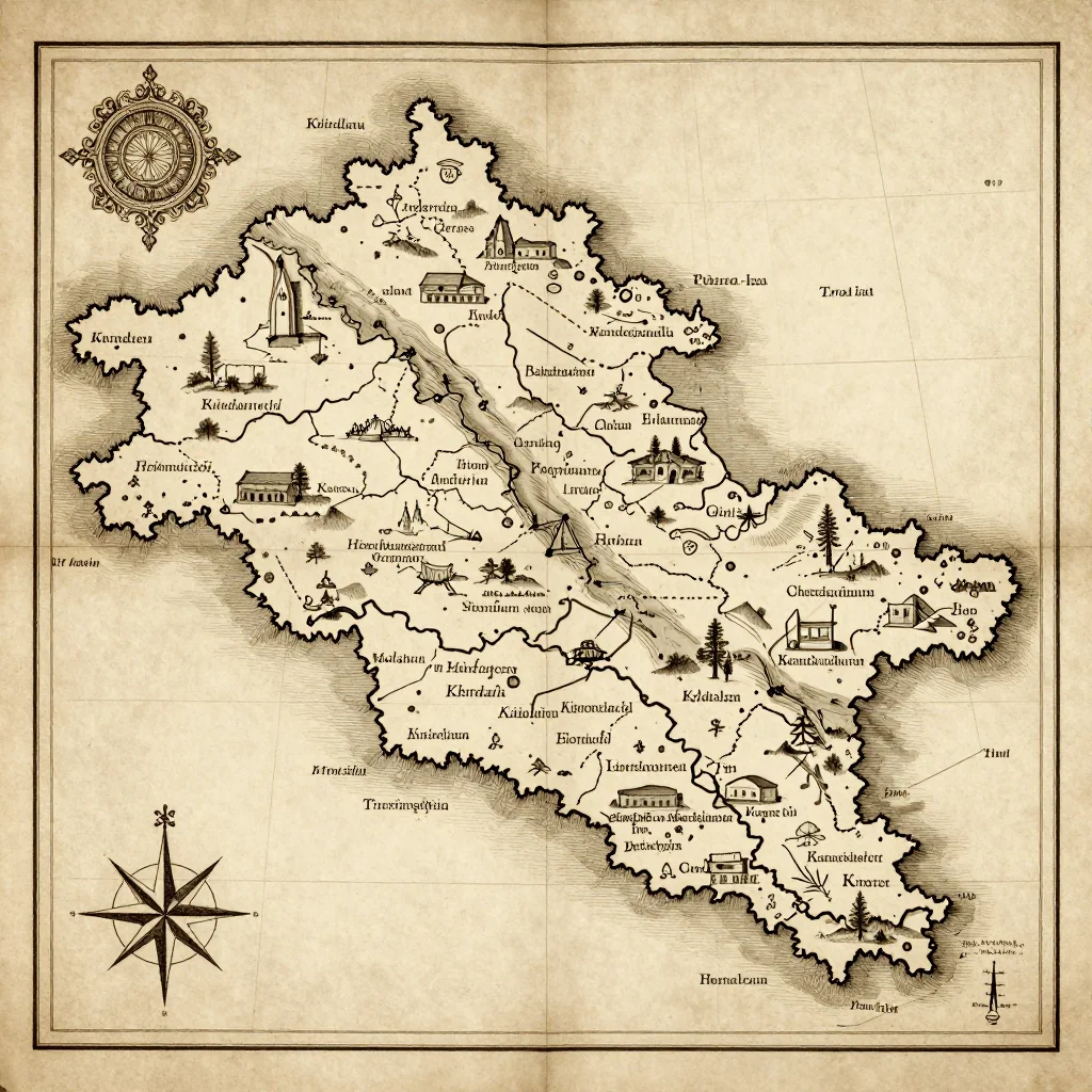 Khirdalan, Azerbaijan Vintage Map