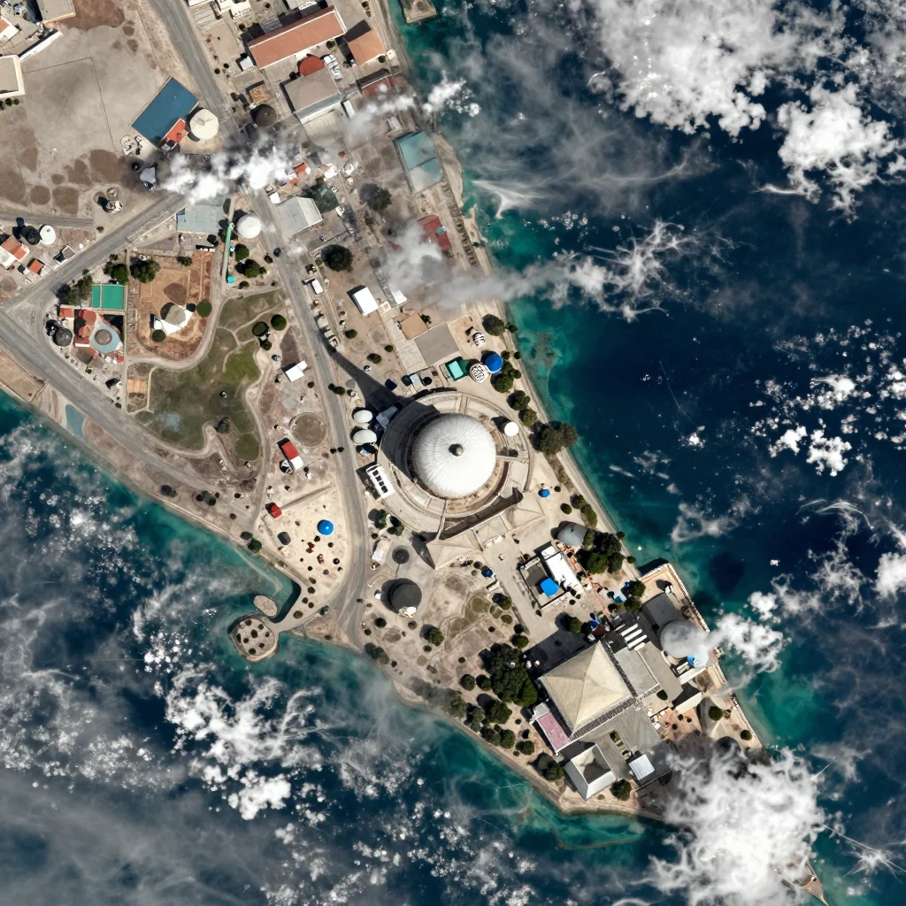 Madīnat ‘Īsá, Bahrain Satellite View