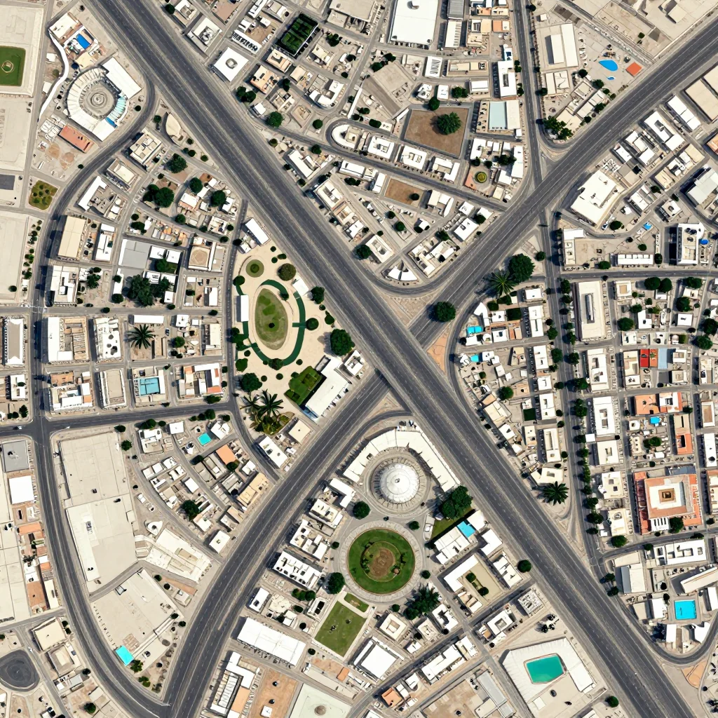 Madīnat ‘Īsá, Bahrain Street Map