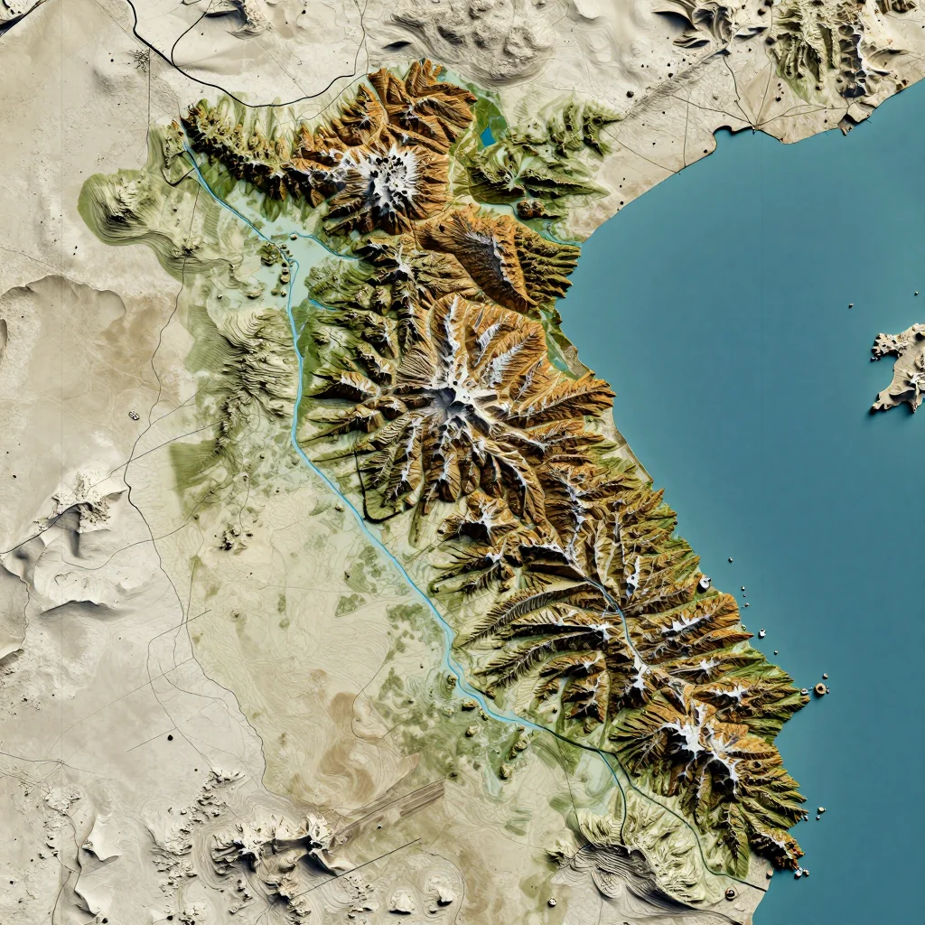 Madīnat ‘Īsá, Bahrain Topographic Map