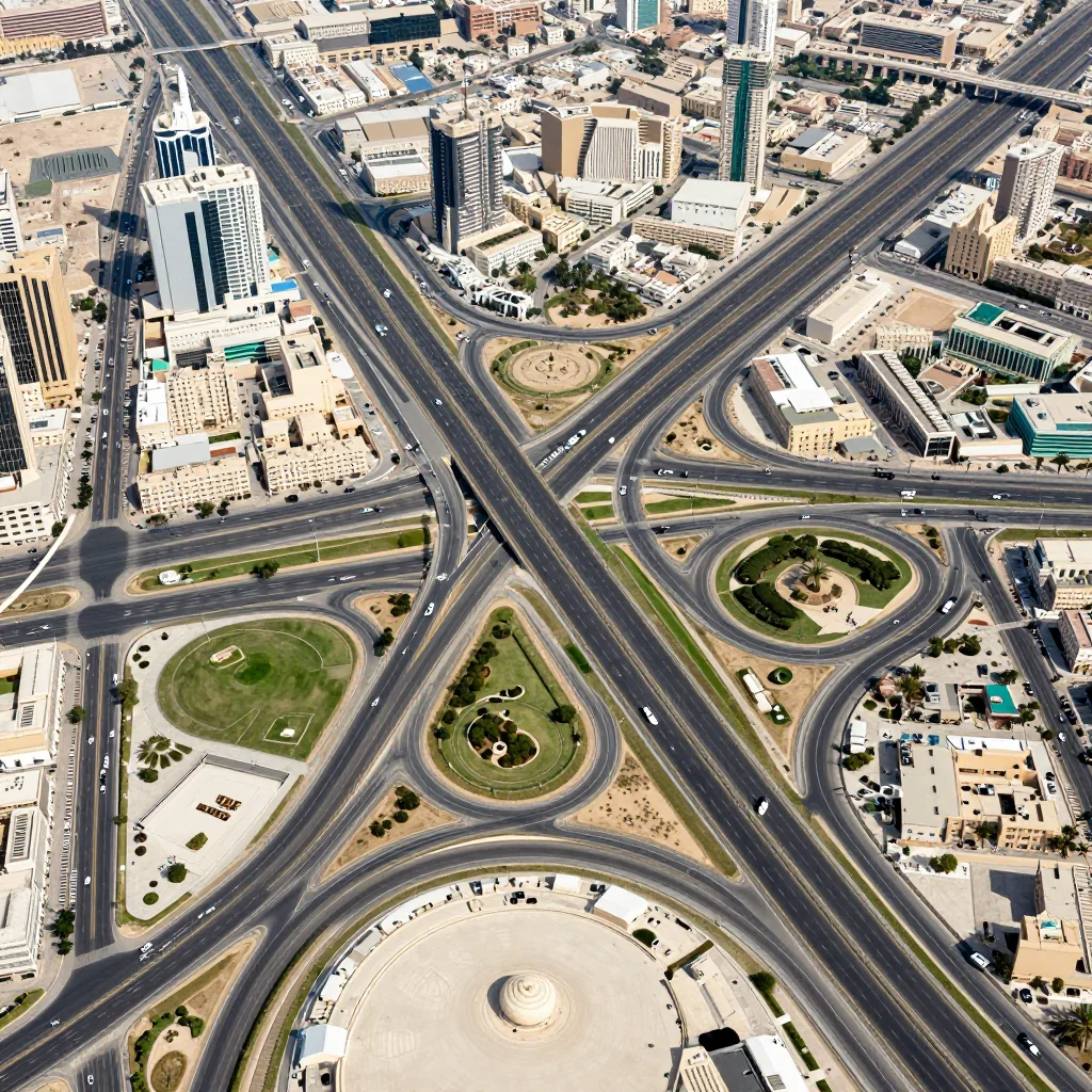Manama, Bahrain Street Map