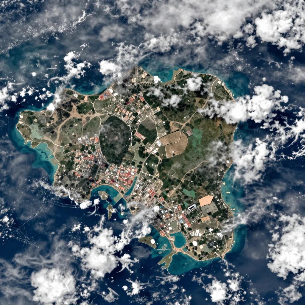 Noord, Aruba - Satellite Image Noord, Aruba Satellite View