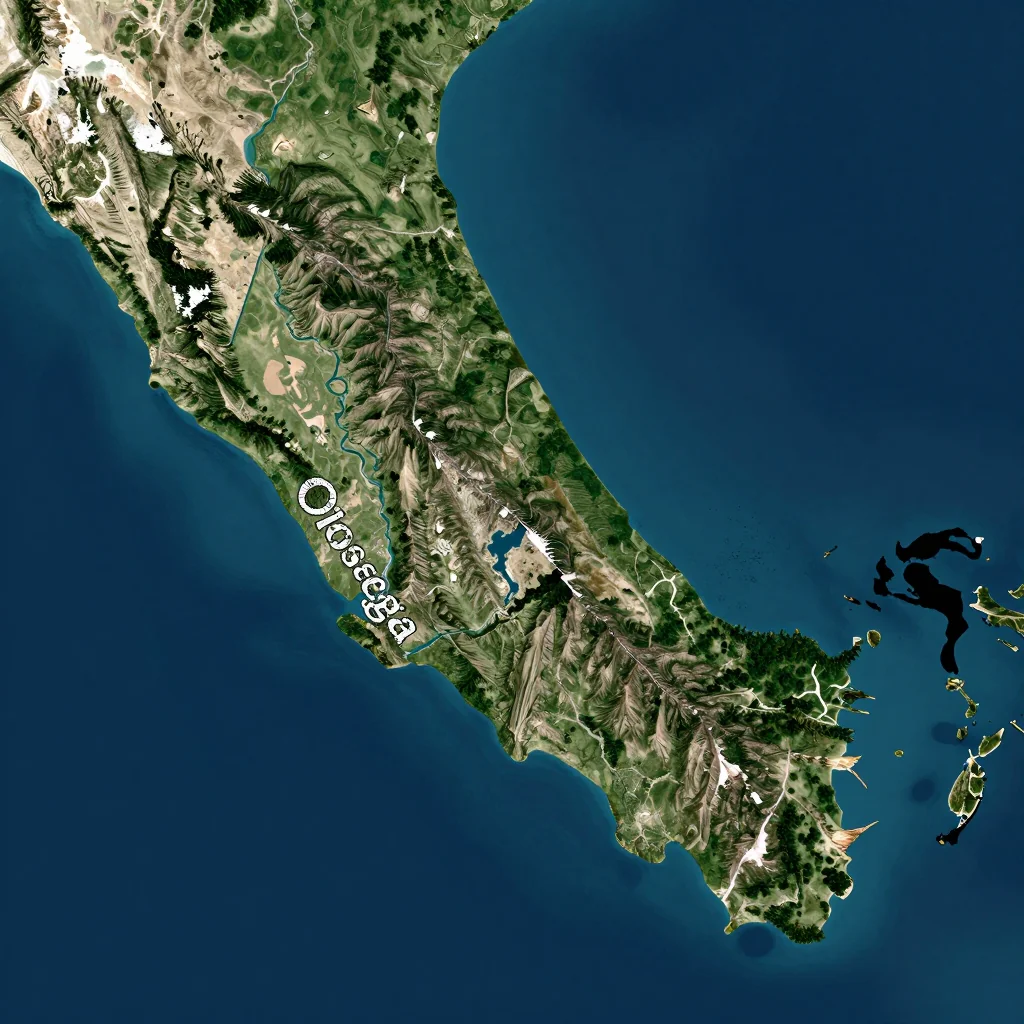 Olosega, American Samoa - Physical Geography Map Olosega, American Samoa Physical Geography Map