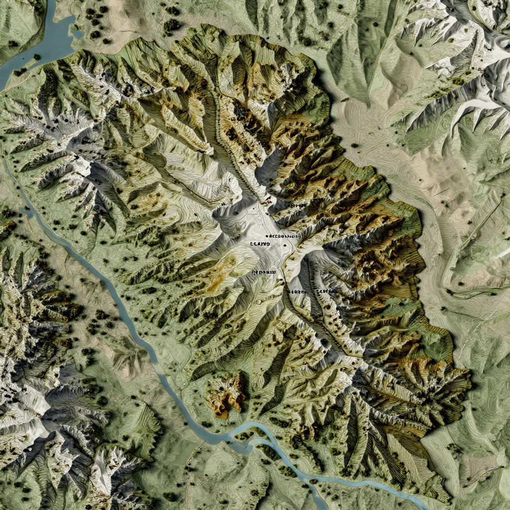 Pas de la Casa, Andorra Topographic Map