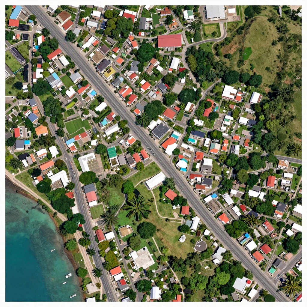 Potters Village, Antigua and Barbuda Street Map