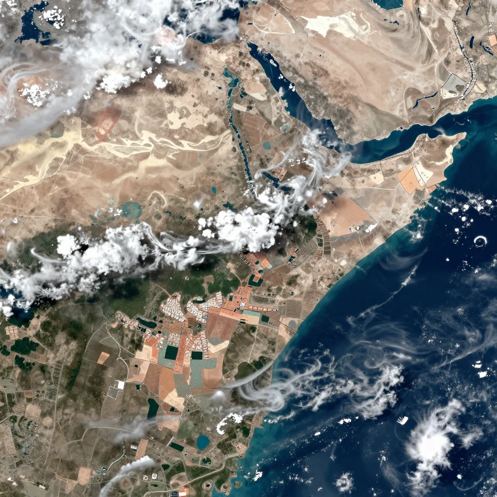 Reggane, Algeria - Satellite Image Reggane, Algeria Satellite View