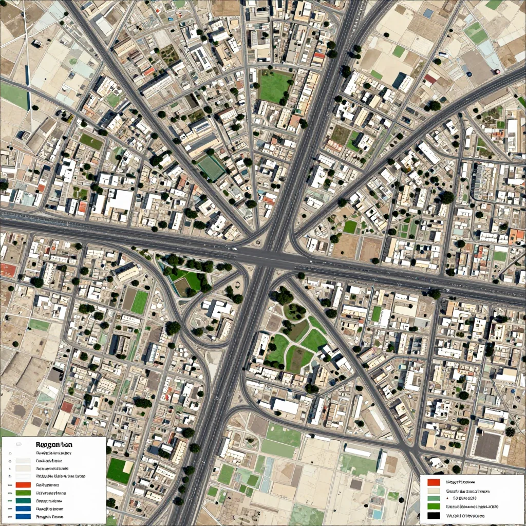 Reggane, Algeria Street Map