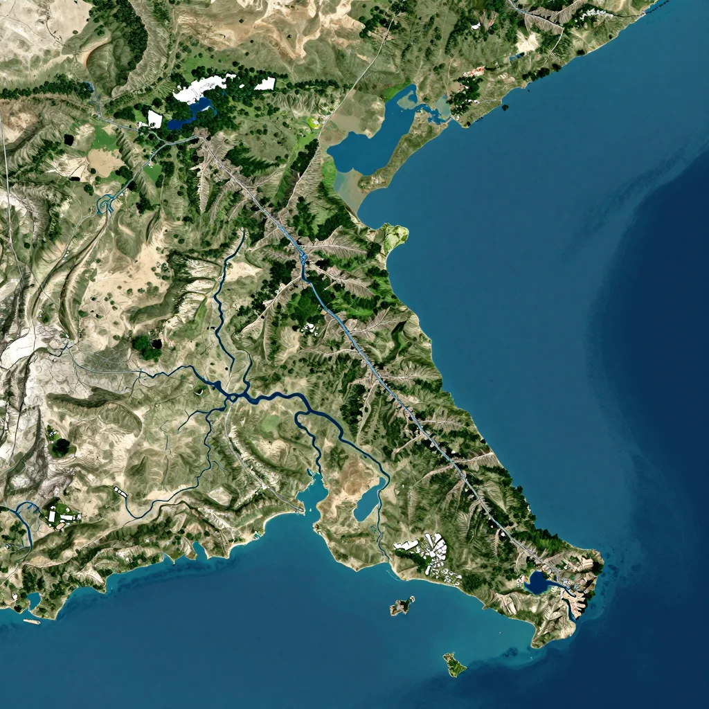 Saint John’s, Antigua and Barbuda Physical Geography Map