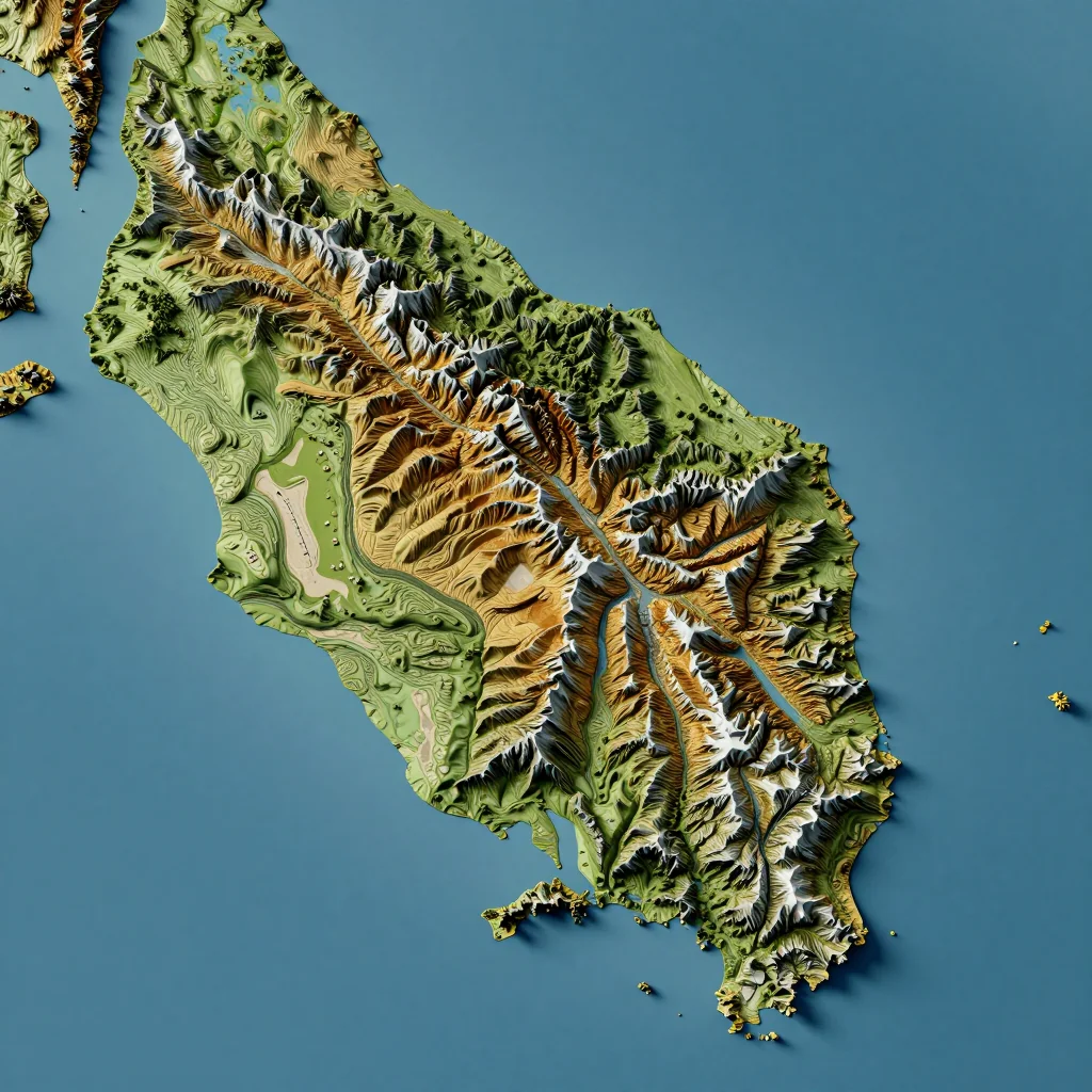 Saint John’s, Antigua and Barbuda Topographic Map