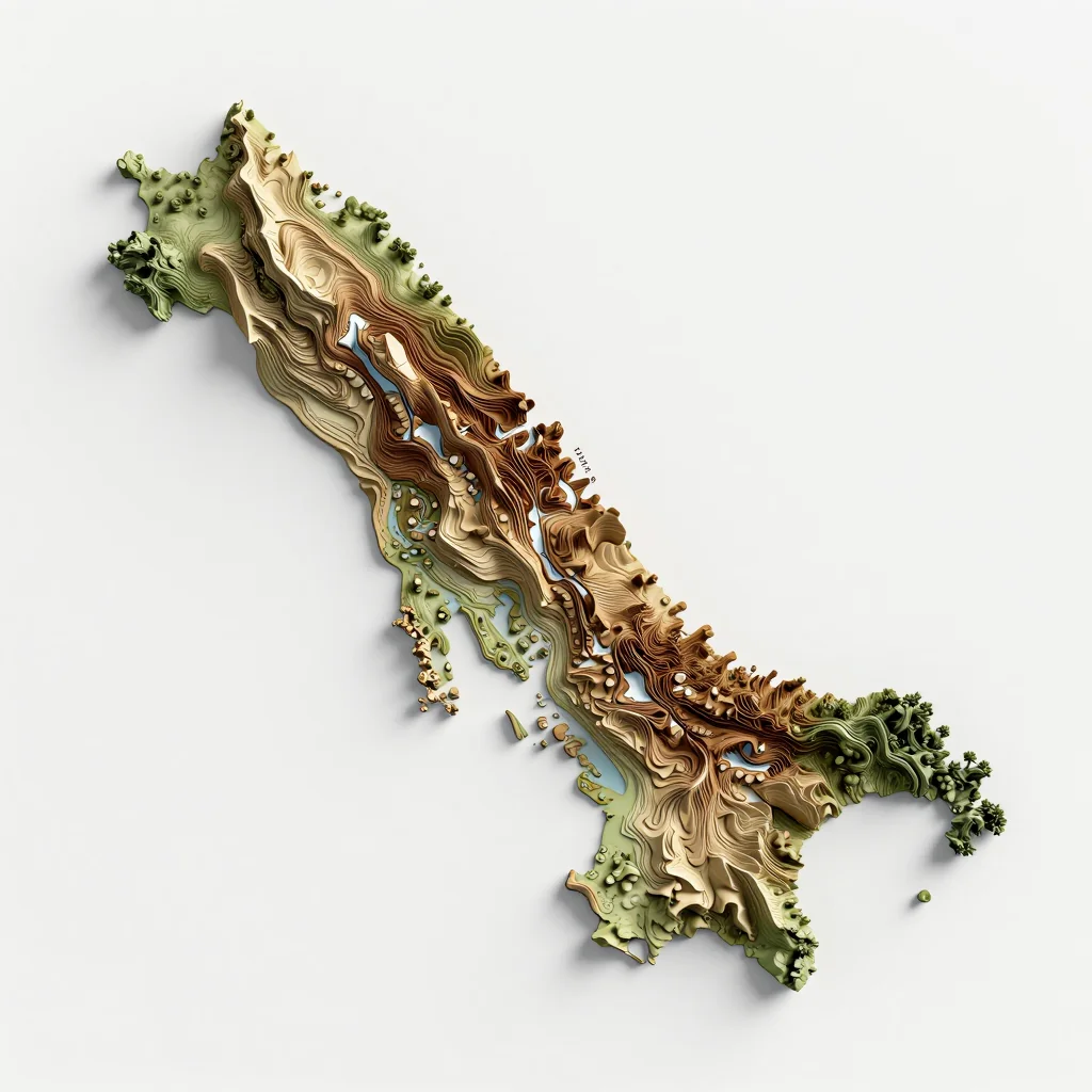 Saint John’s, Antigua and Barbuda 3D Topographic