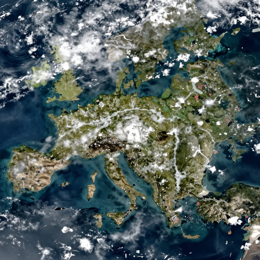 Saltvik, Aland Islands Satellite View