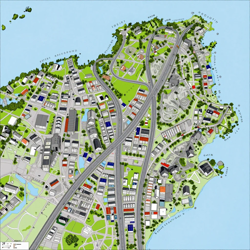 Saltvik, Aland Islands Street Map