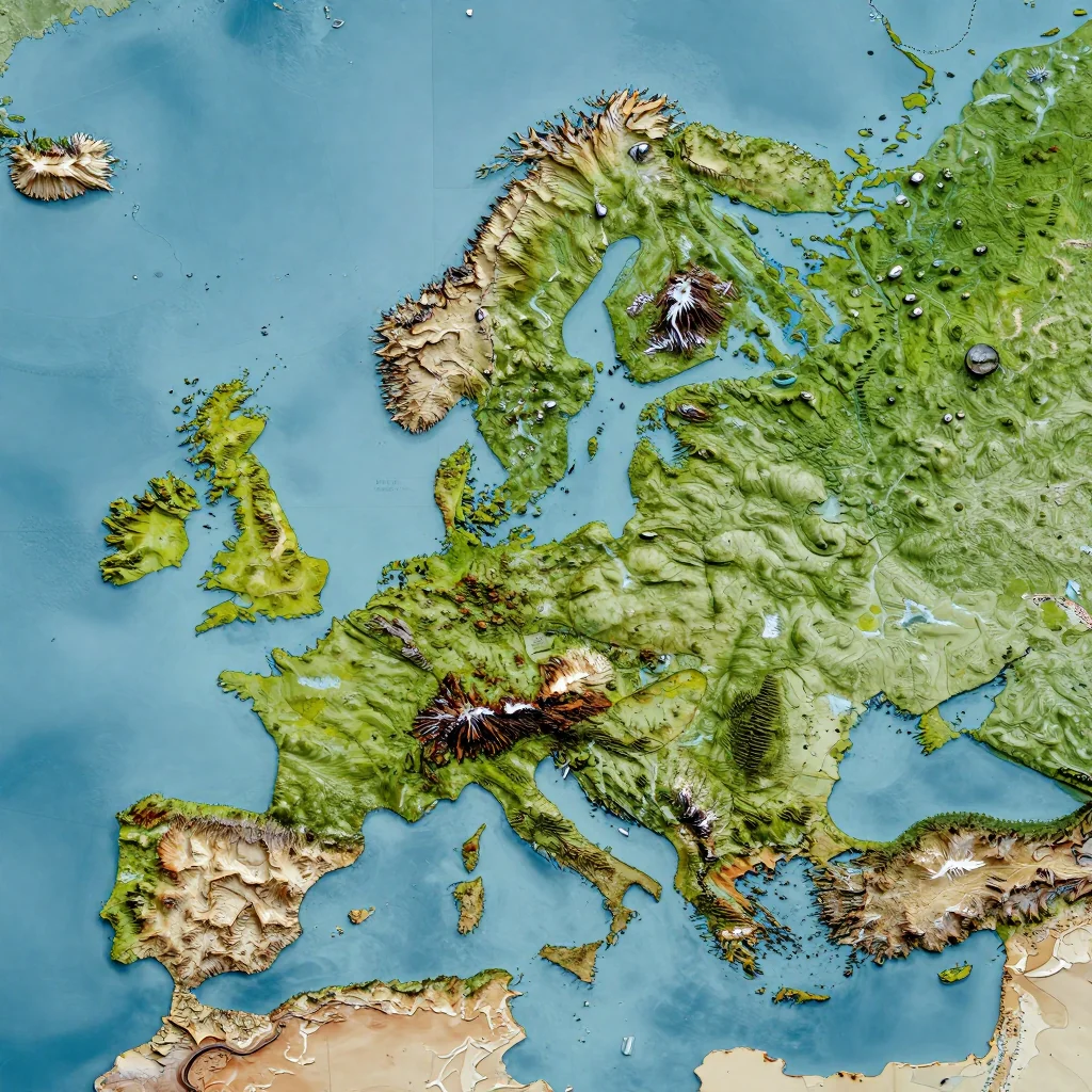 Saltvik, Aland Islands Topographic Map