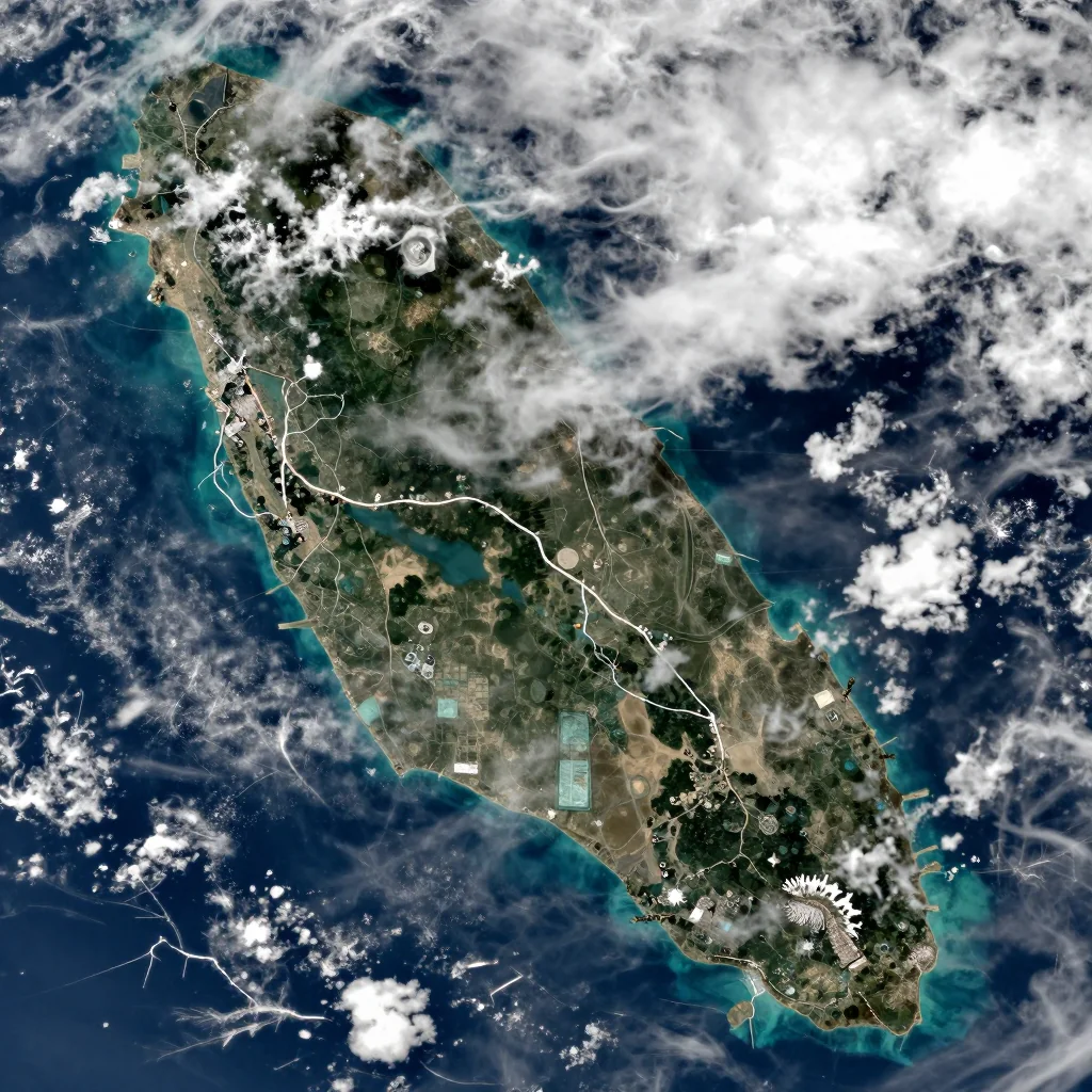 Saʻole, American Samoa - Satellite Image Saʻole, American Samoa Satellite View