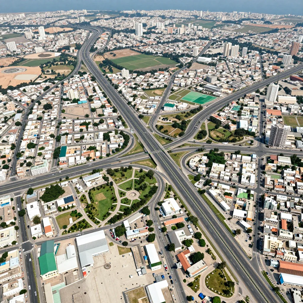 Sitrah, Bahrain Street Map