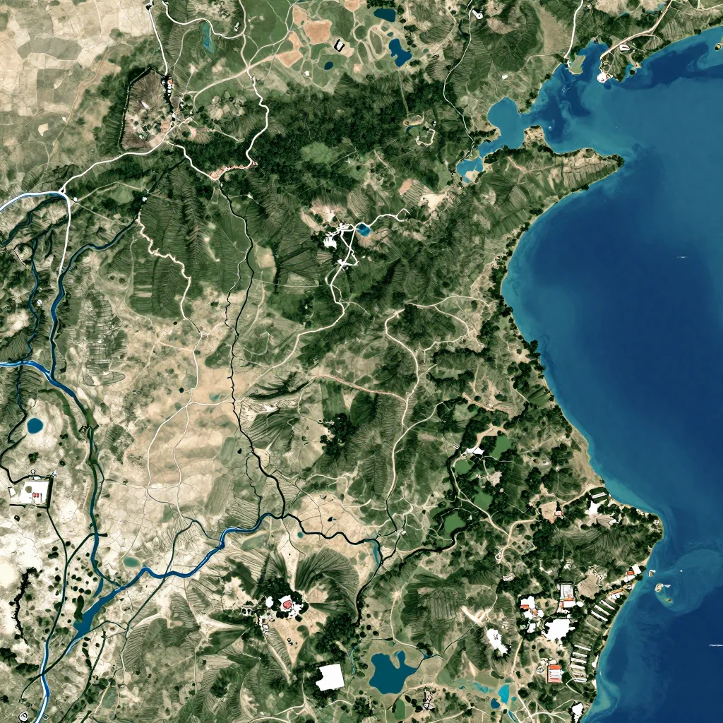 Speightstown, Barbados Physical Geography Map