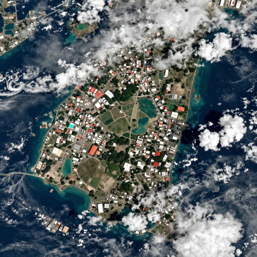 Speightstown, Barbados Satellite View
