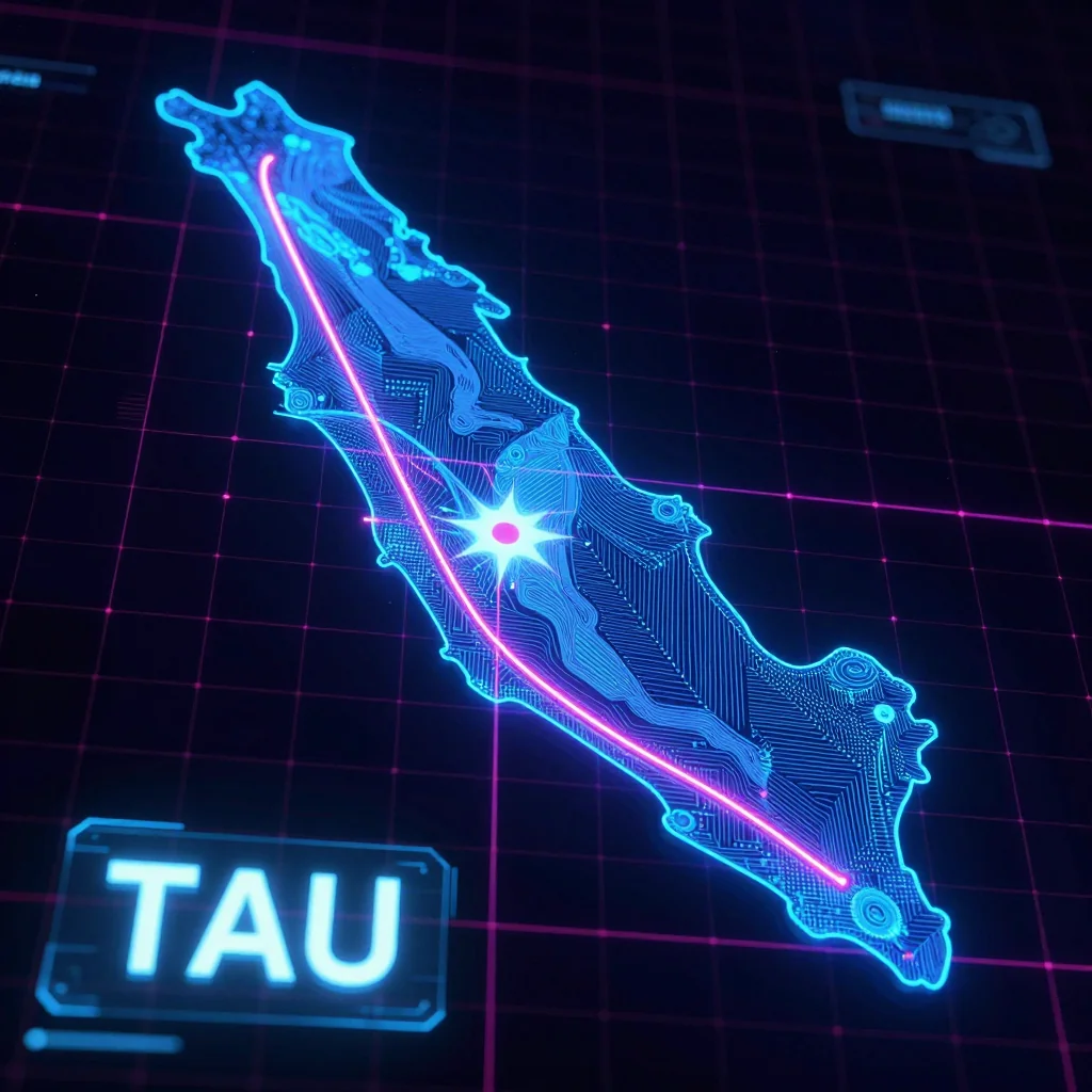Tau, American Samoa Cyberpunk Map