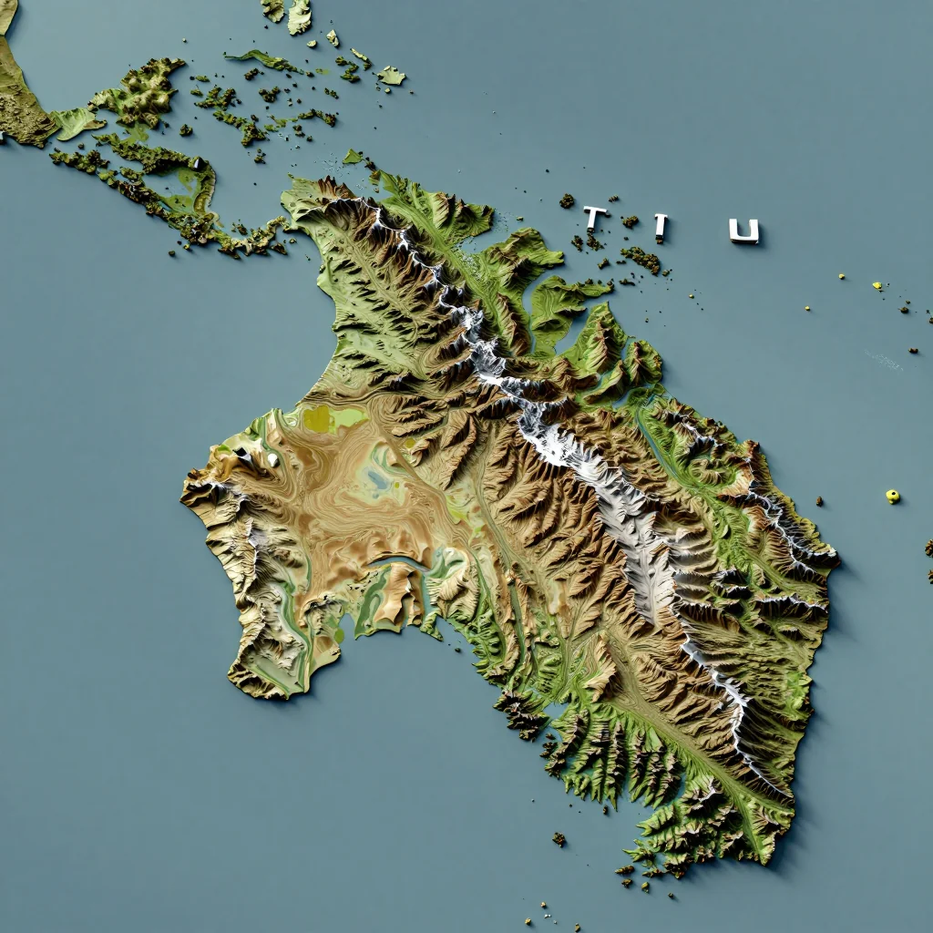 Tau, American Samoa Topographic Map