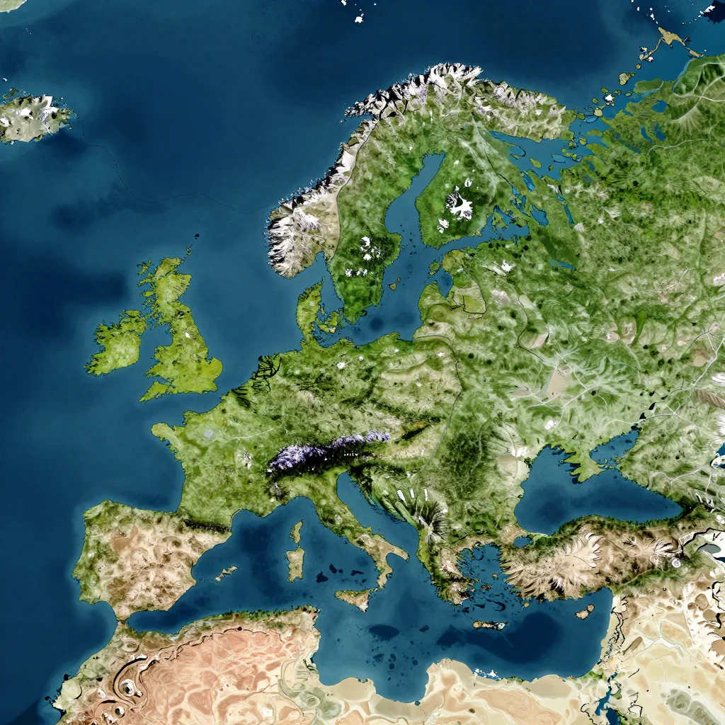 Tjudö, Aland Islands Physical Geography Map