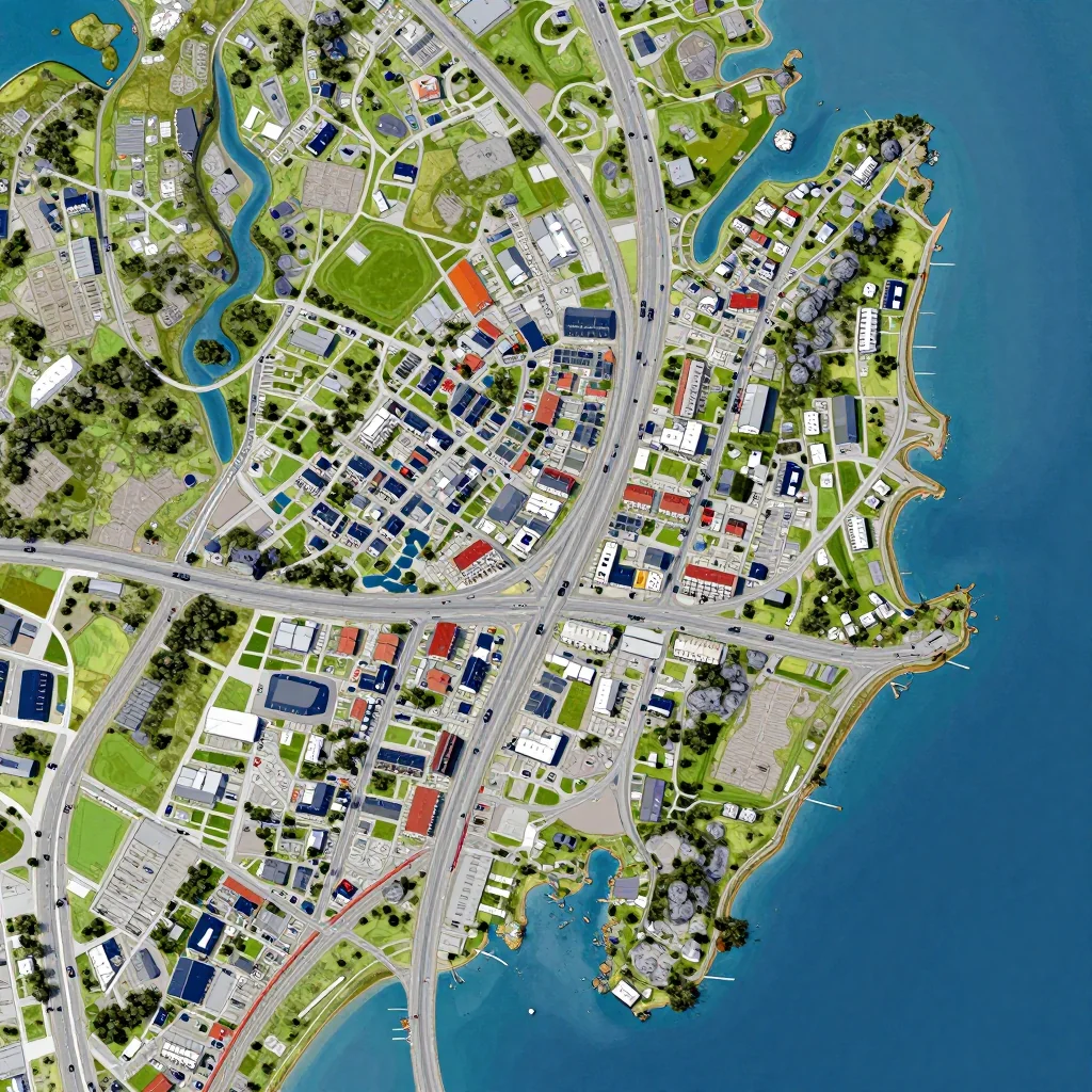 Tjudö, Aland Islands Street Map