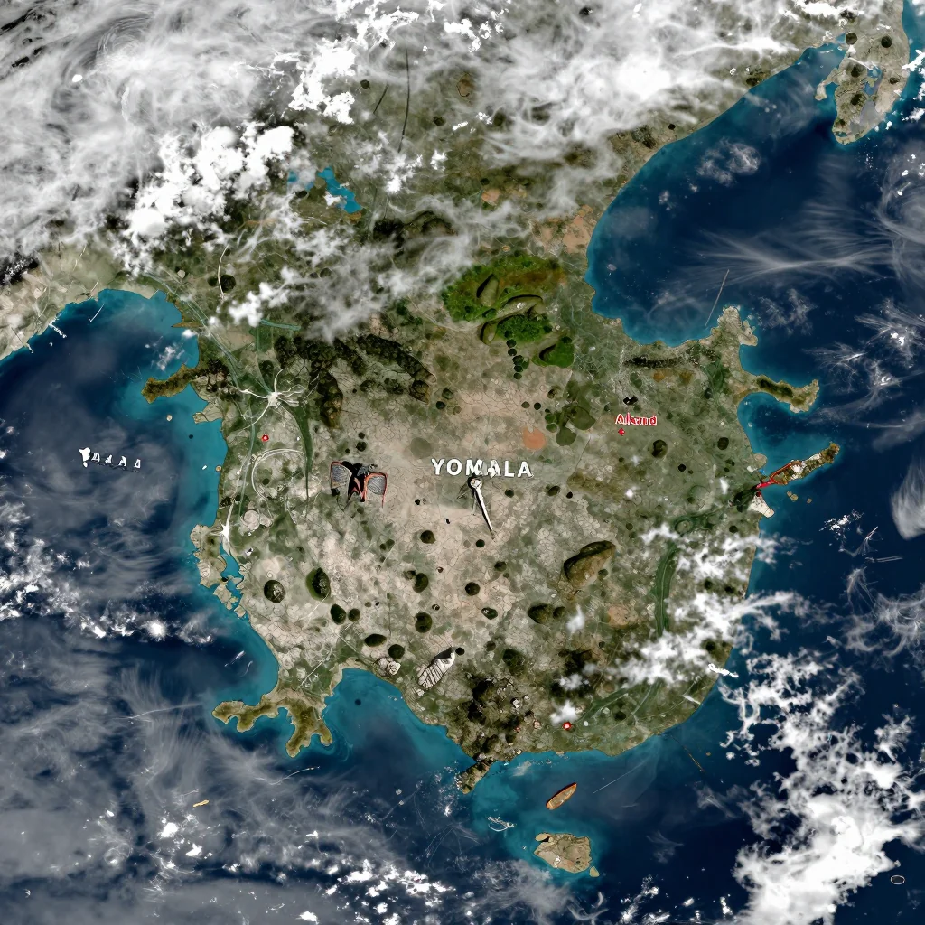 Yomala, Aland Islands Satellite View