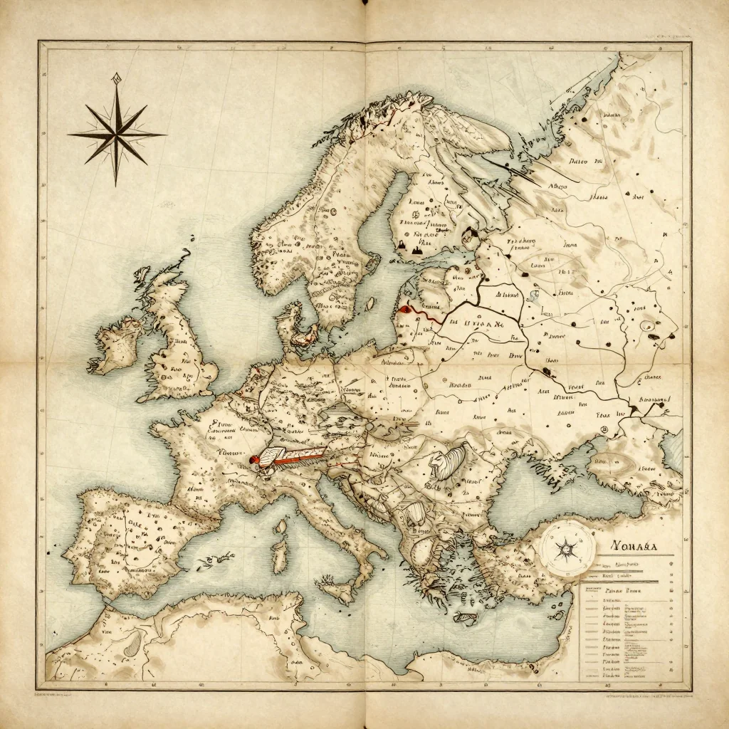 Yomala, Aland Islands Vintage Map